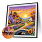 Diamond Painting - Full Round / Square - Morning Village