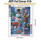Christmas Diamond Painting - Full Round - Snowman & Animals