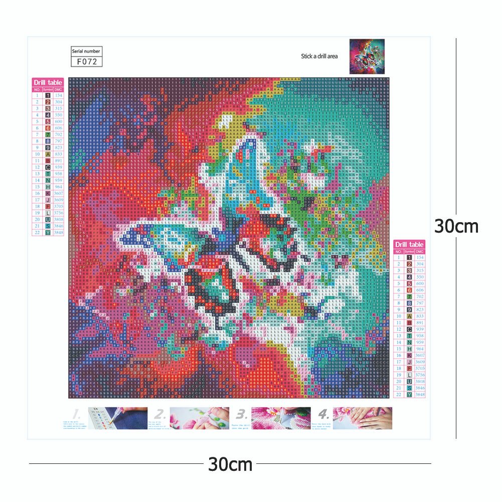 Diamond Painting - Full Square - Butterfly
