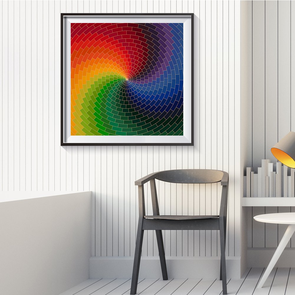 11ct Stamped Cross Stitch - Spectral Color (50*50cm)