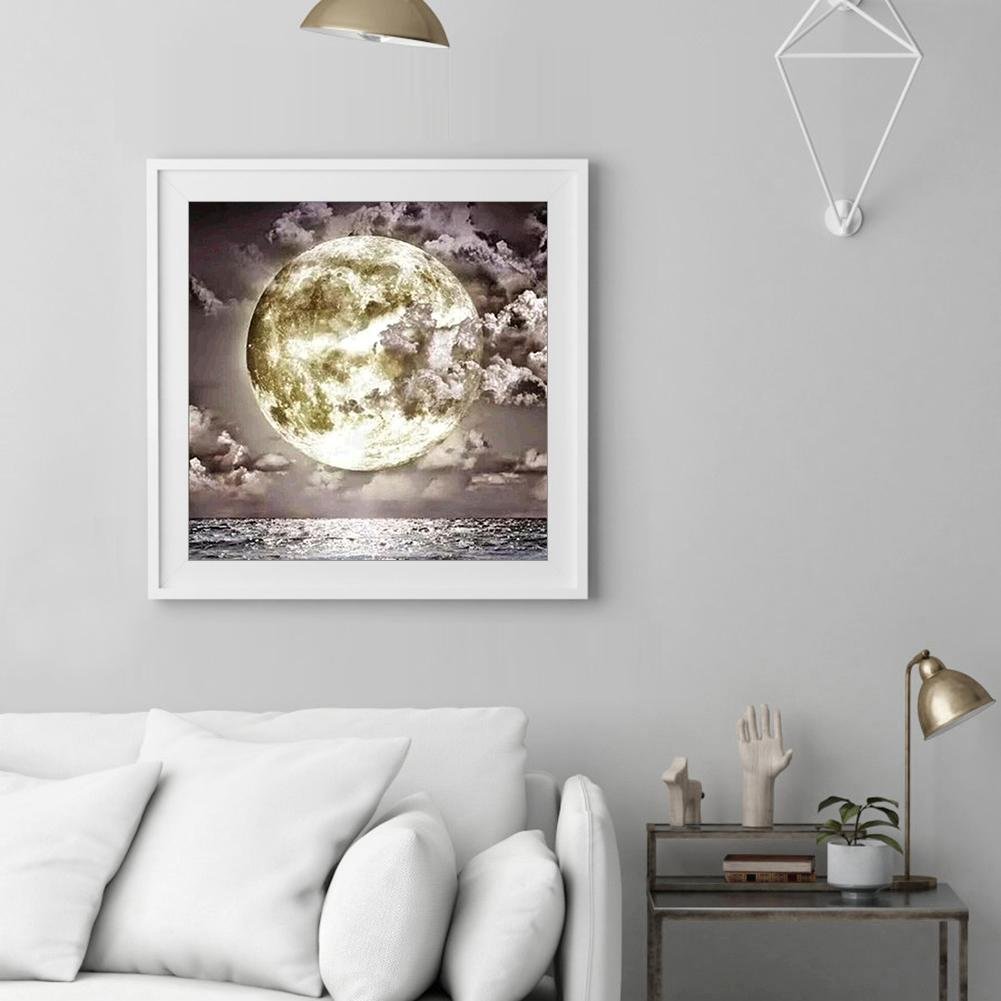 Diamond Painting - Full Round - Moon 1
