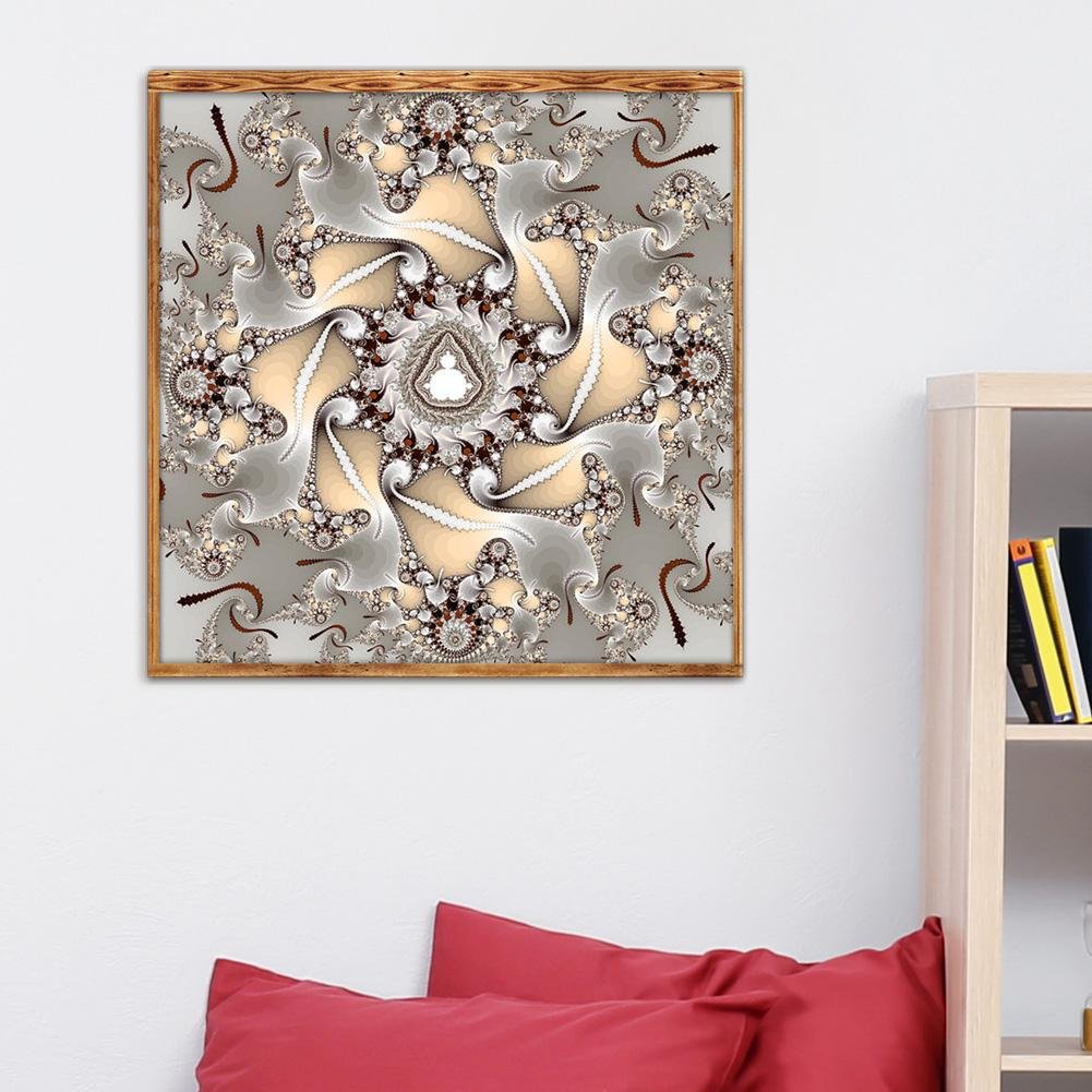 Diamond Painting - Full Round - Abstract Flower C
