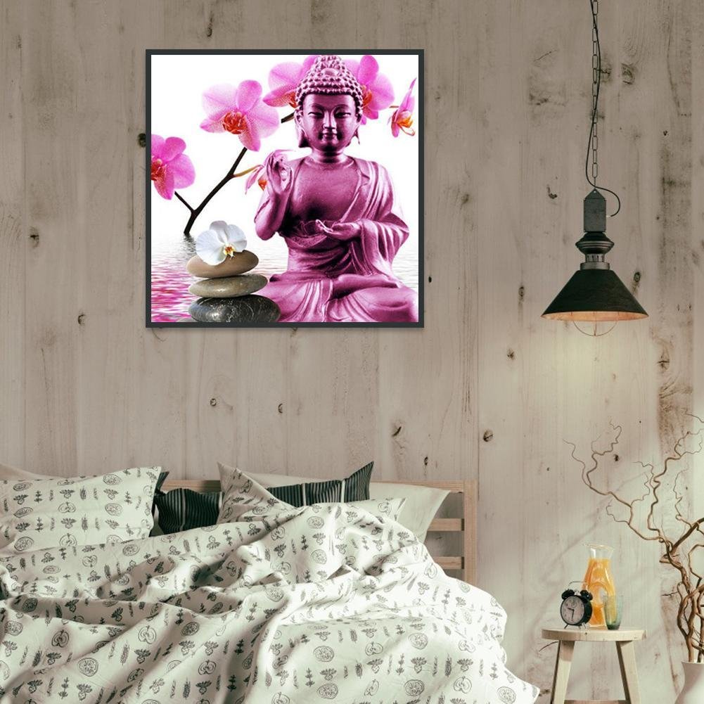 5D DIY Diamond Painting Kit - Full Round - Buddha