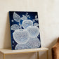 DIY Pearl Painting With Frame - Handmade Self-Adhesive Pearls - Apple (30*40cm)