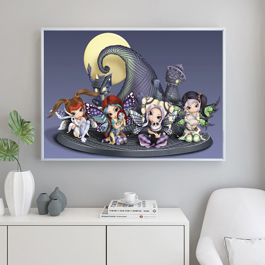 Diamond Painting - Full Round - Elf Girl C
