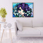 Diamond Painting - Full Round - Girl with Big Eyes A