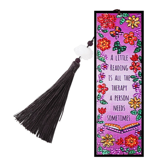 DIY Flower Saying Diamond Painting Bookmark
