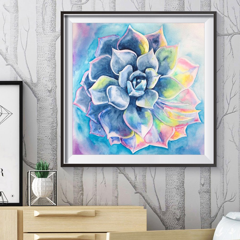 Diamond Painting - Full Round / Square - Succulent Plants C