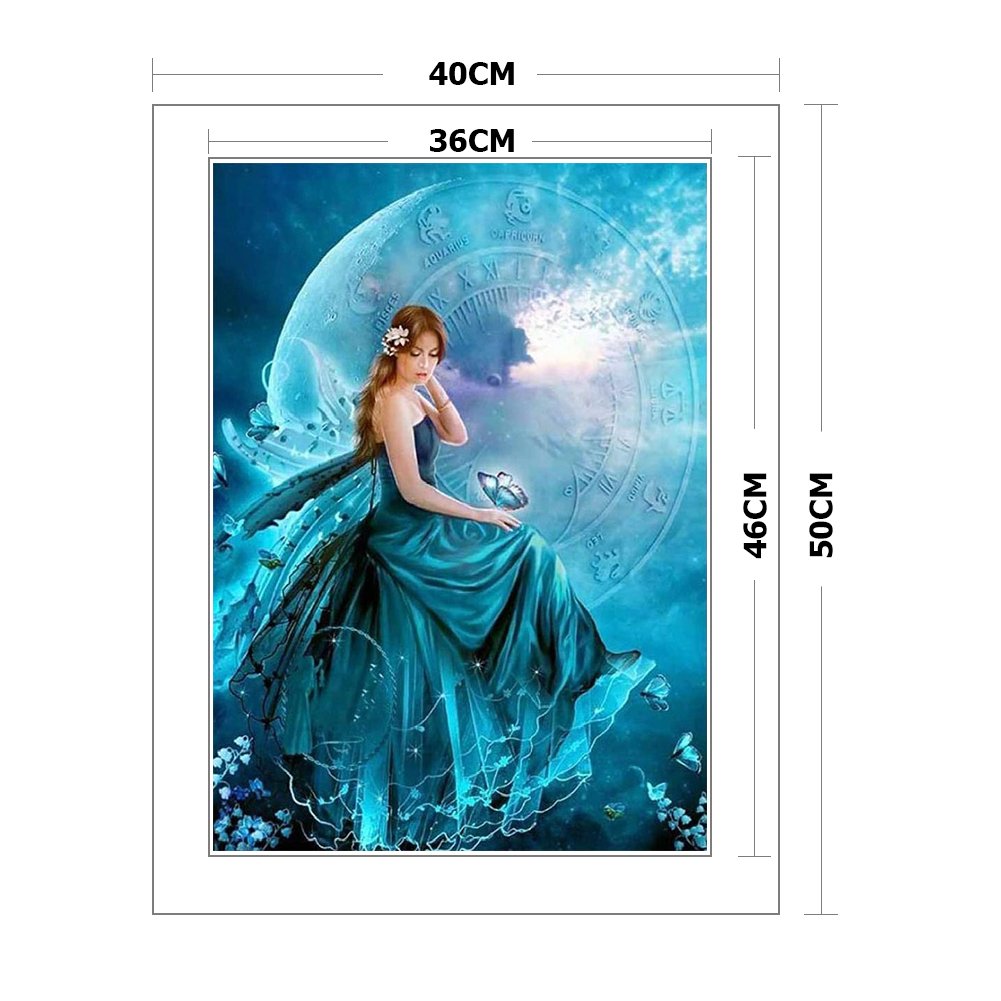 11ct Stamped Cross Stitch - Fairy(40*50cm) E