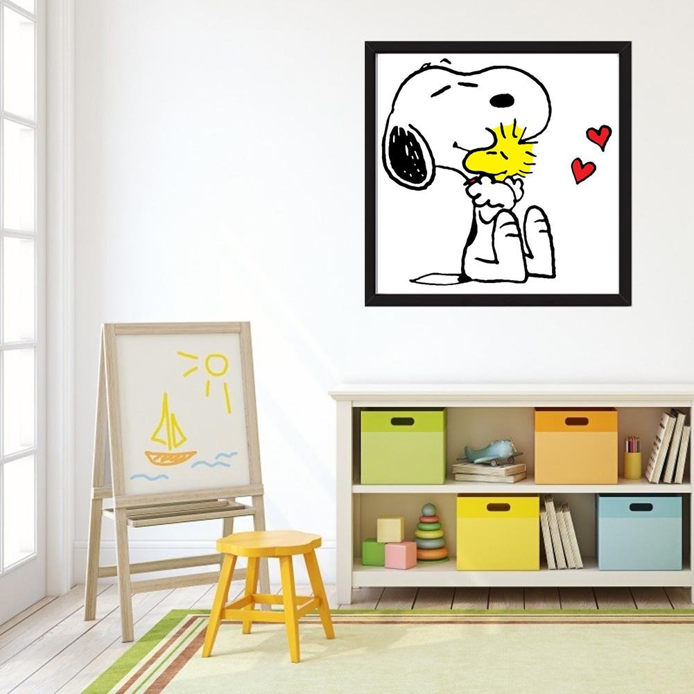 5D DIY Diamond Painting Kit - Full Round - Snoopy C