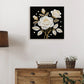 DIY Pearl Painting With Frame - Handmade Self-Adhesive Pearls - Rose (25*25cm)