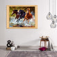Diamond Painting - Full Round - 3 Running Horses