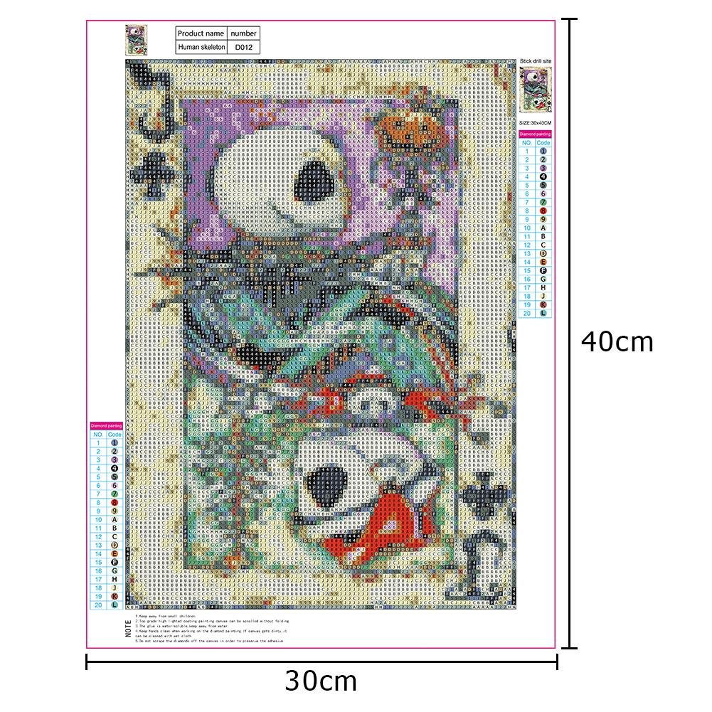 5D DIY Diamond Painting Kit - Full Round - Poker Jack