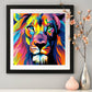 Diamond Painting - Full Round - Colorful Lion