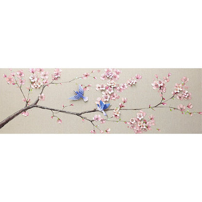 Flower Bird Full Round Square Diamond Painting Kits 30 x 90cm