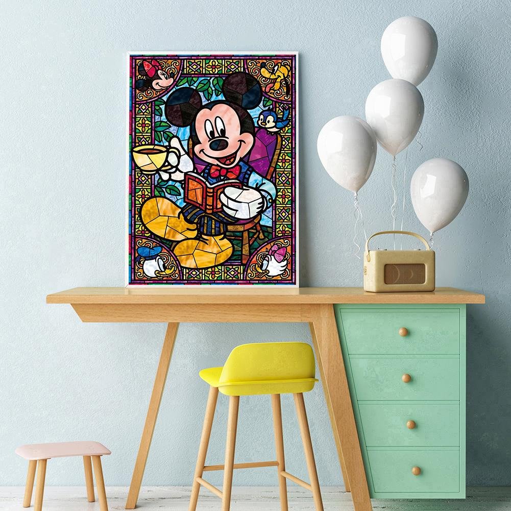 Diamond Painting - Full Round - Mickey Mouse A