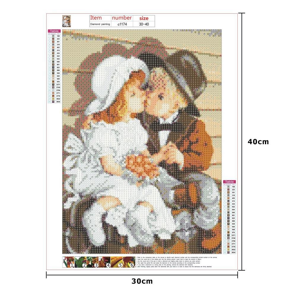 Diamond Painting - Full Round - Sweet Kids