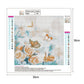 Diamond Painting - Full Round - Flower Butterfly A