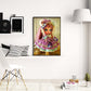 Diamond Painting - Full Round - Pink Hair Girl Doll