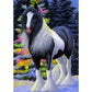 5D Diy Diamond Painting Kit Full Round Beads Horse