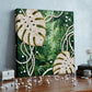 DIY Pearl Painting With Frame - Handmade Self-Adhesive Pearls - Monstera Leaves (25*25cm)