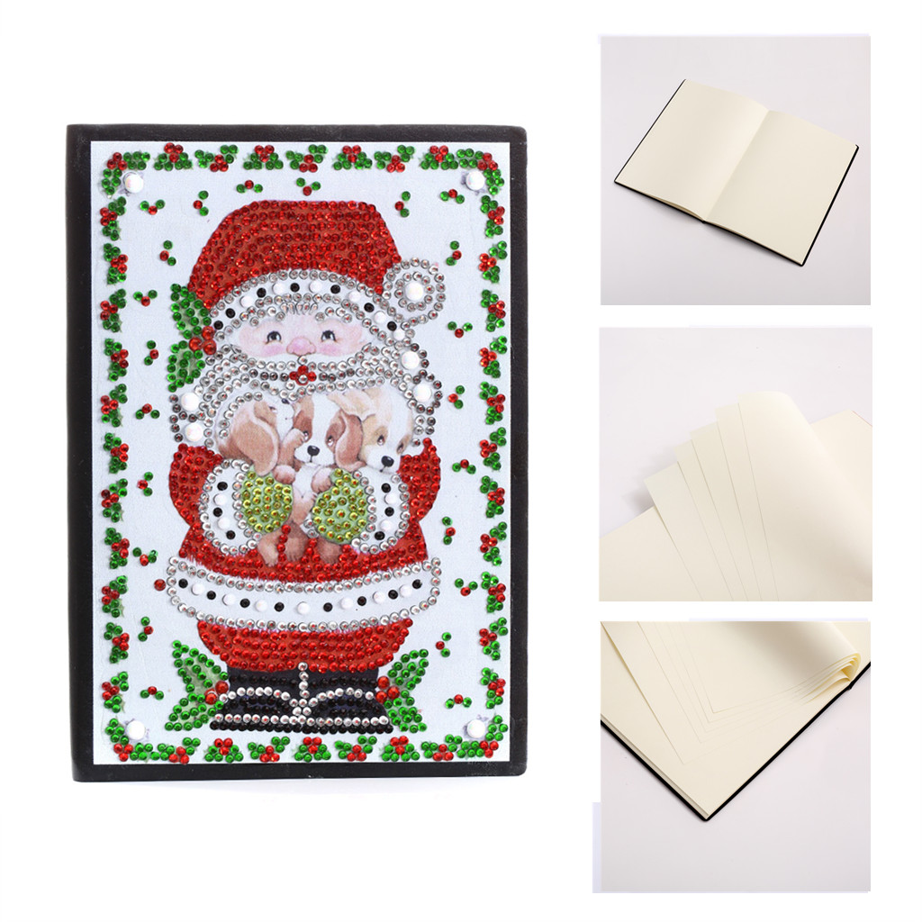 Diamond painting notebook | Santa Claus A