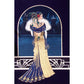 5D Diy Diamond Painting Kit Full Round Beads Slim Lady (30*50cm)