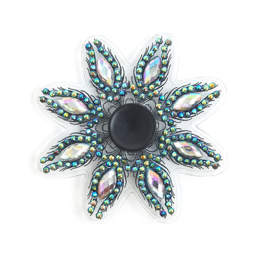 DIY Diamond Painting Fingertip Gyro Spinner - Mandala F