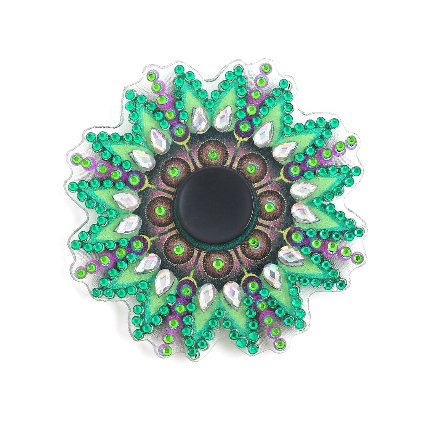 DIY Diamond Painting Fingertip Gyro Spinner - Mandala E
