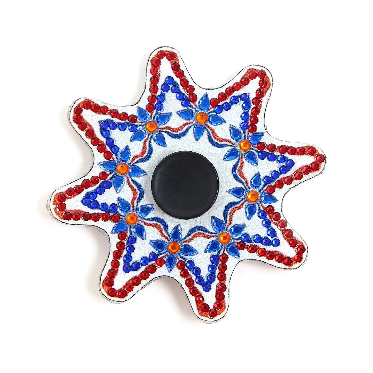 DIY Diamond Painting Fingertip Gyro Spinner - Mandala H