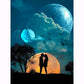 Diamond Mosaic Embroidery Kit Romantic Night