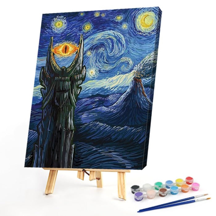 Lord of the Rings Hand Painted Acrylic Wall Art Craft  