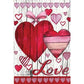 5D Diy Diamond Painting Kit Full Round Beads Love Heart