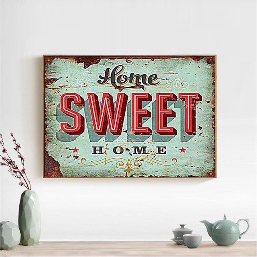 Diamond Painting - Full Round - Home Sweet Home 3