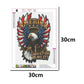 Diamond Painting - Full Round - Flag Eagle B