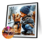 Diamond Painting - Full Round / Square - Little Boy and Dog