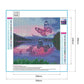 Diamond Painting - Full Round - Butterfly Lake