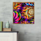 Diamond Painting - Full Round - Abstract Flower A