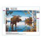 Diamond Painting - Full Round - Lakeside Elk