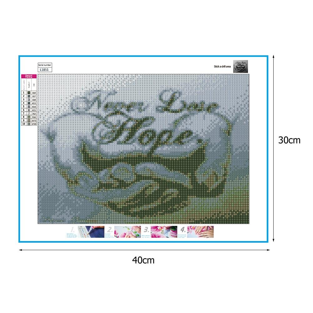 Diamond Painting - Full Round - Never Lose Hope