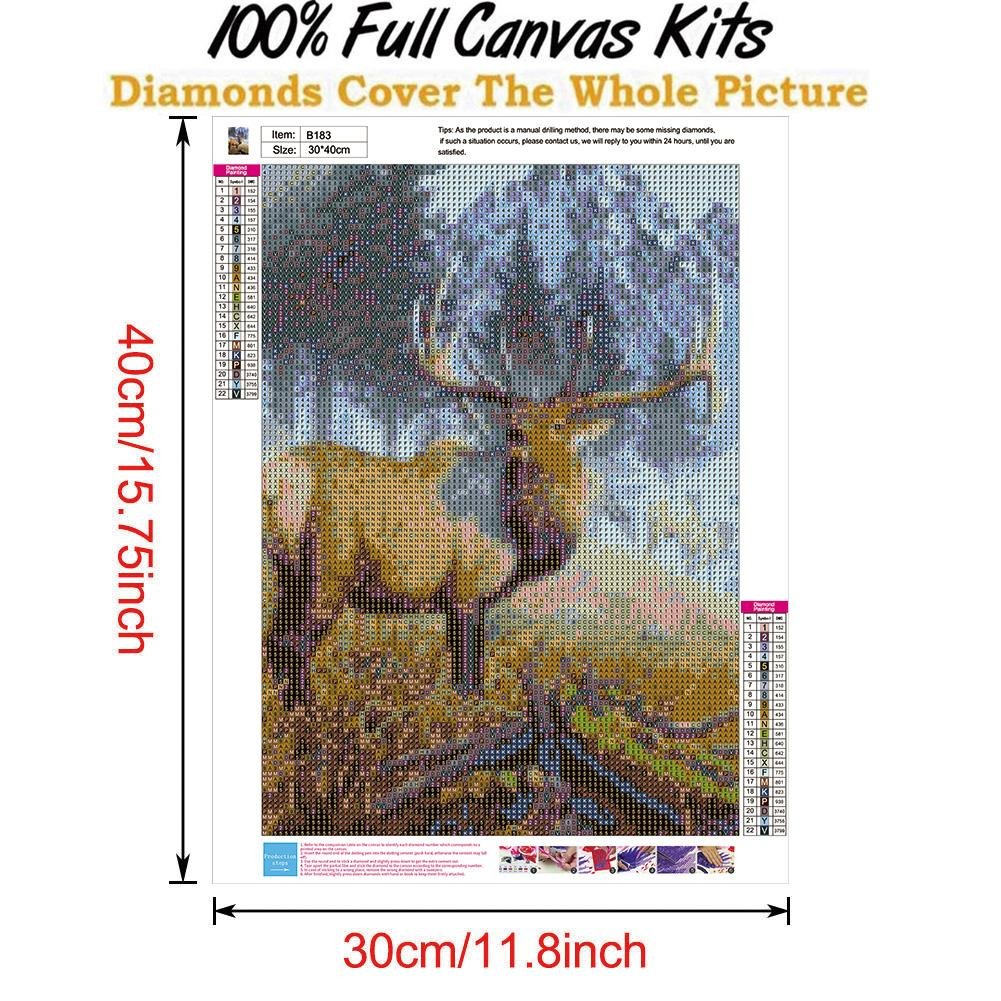 Diamond Painting - Full Round - Logy Elk