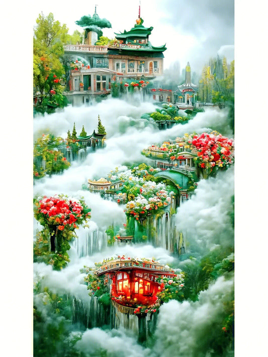 Full Round/Square Diamond Painting Kits | Scenery 40x70cm 50x80cm E