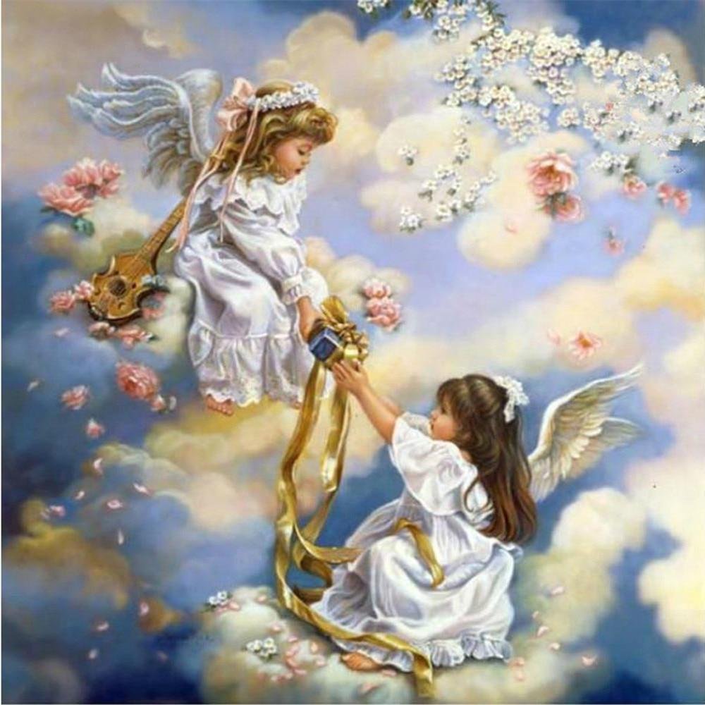 5D DIY Diamond Painting Kit - Full Round - Angel of Love