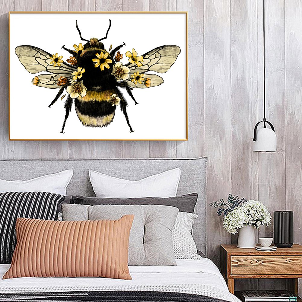 Diamond Painting - Full Round - Bee