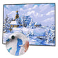 Paint By Number - Oil Painting - Snow Village (40*50cm)