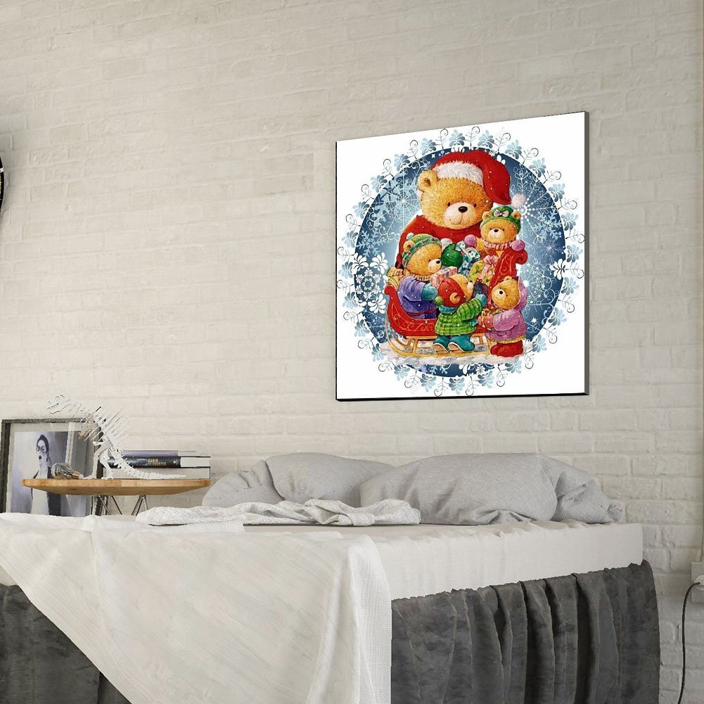 Diamond Painting - Full Round - Cute Bears