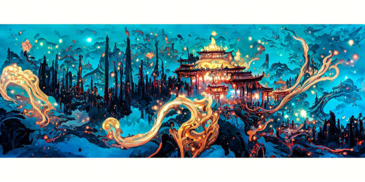 Full Round/Square Diamond Painting Kits | Scenery 40x80cm 50x100cm H