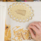 Hollow Thread Board Wooden Cross Stitch Tool - Pagoda