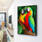 Diamond Painting - Full Round - Colorful Parrots B