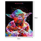 DIY Color Cartoon Hand Painted Artwork Canvas Digital Oil Art Picture Craft Home Wall Decor 